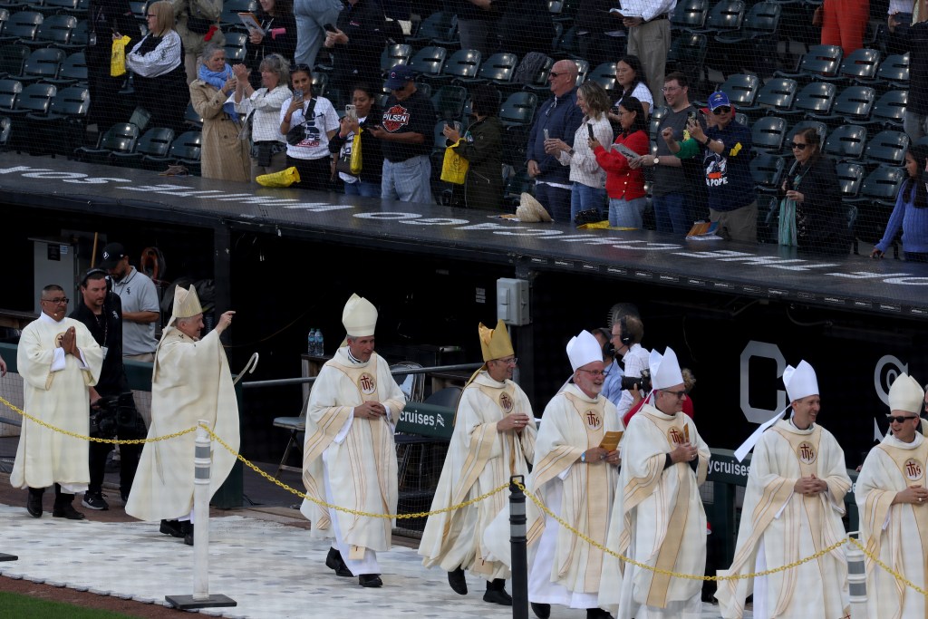 It was a joy to celebrate Pope Leo XIV at White Sox park
