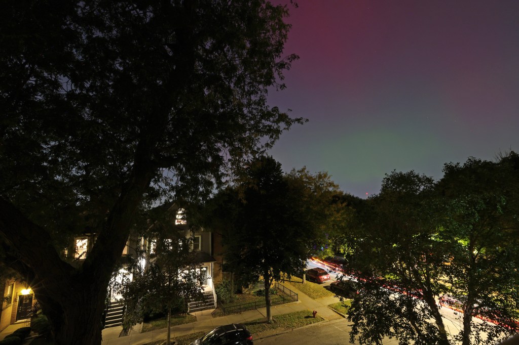 Northern lights may be visible in Illinois Sunday night