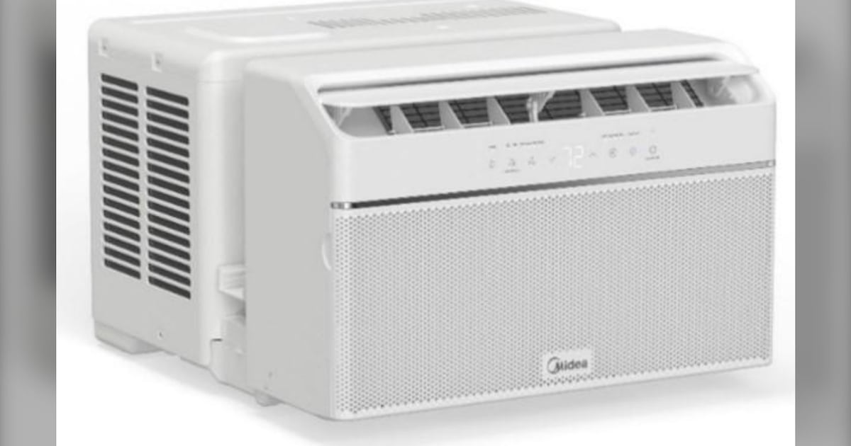Window air conditioners may have mould