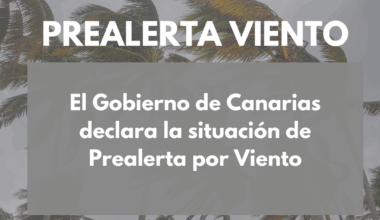 El Gobierno de Canarias activa la prealerta por viento