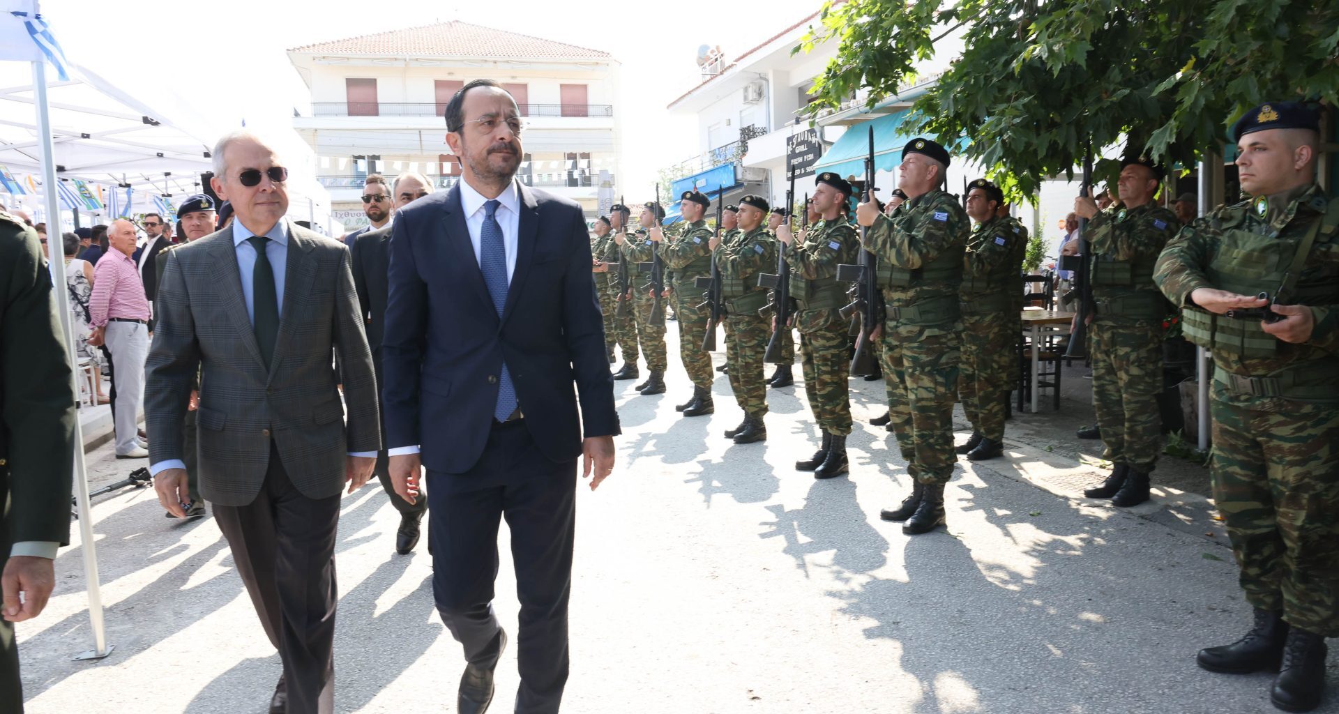 cover Greek soldiers who served in Cyprus honoured with new monument