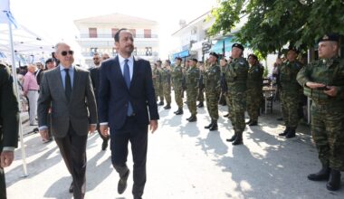 cover Greek soldiers who served in Cyprus honoured with new monument