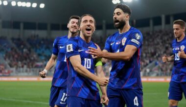 CRO 5-1 CZE; Hosts Run Riot In Late Goal Spree