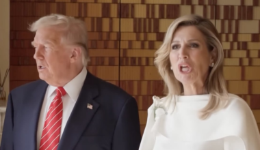 Dutch Queen Máxima Appears to Mock Trump to His Face During NATO Visit