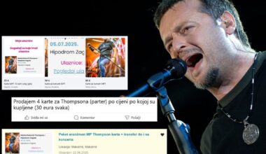 Masovno se preprodaju karte za Thompsonov koncert: Naišli smo na akciju '3+1 gratis', ali i aranžmane koji nude transfer do Hipodroma i natrag