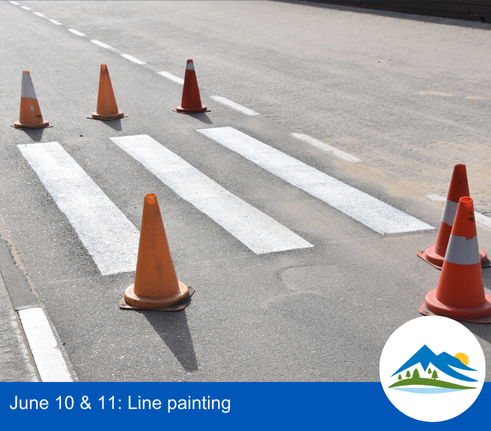 Pothole patching and line painting (1)
