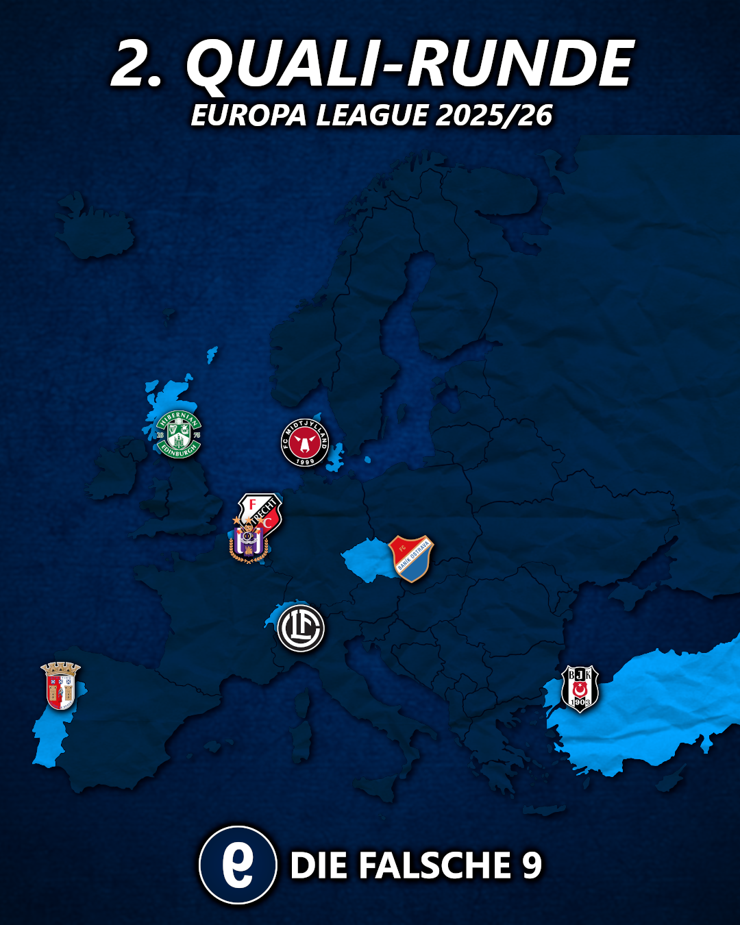 2. Quali-Runde Europa League 2025/26