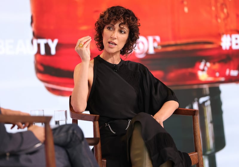 Yasmin Sewell of Vyrao speaks onstage at "Connection in the Age of Disruption" during The Business of Beauty Global Forum 2025 presented by The Business of Fashion at Stanly Ranch on June 10, 2025 in Napa, California.
