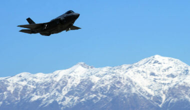 The Czech Air Force’s F-35A aircraft are due to be delivered from 2029 to 2034, with FOC anticipated in 2035. [USAF/Airman 1st Class Joshua D. King]