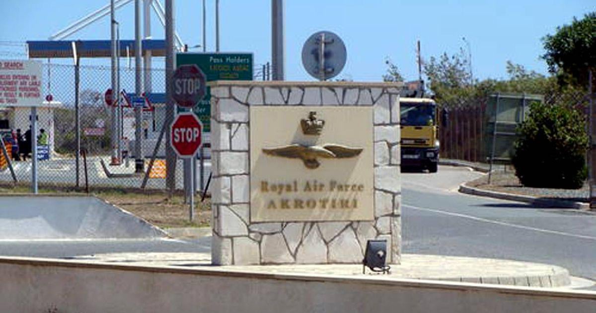 Brit 'with links to Iran' arrested at RAF base on suspicion of spying