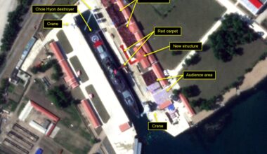 Quick Take: Damaged North Korean Destroyer Could Be Ready for Ceremonial Relaunch