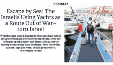 Hundreds Fleeing Israel by Boat to Cyprus as Iran-Israel War Escalates - Report 