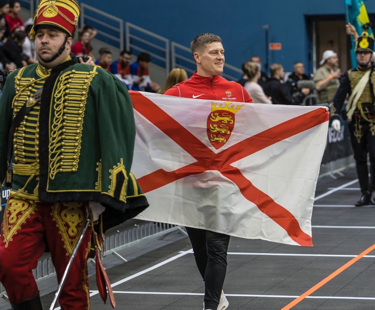 Joe Murphy flies flag for Jersey in the Netherlands