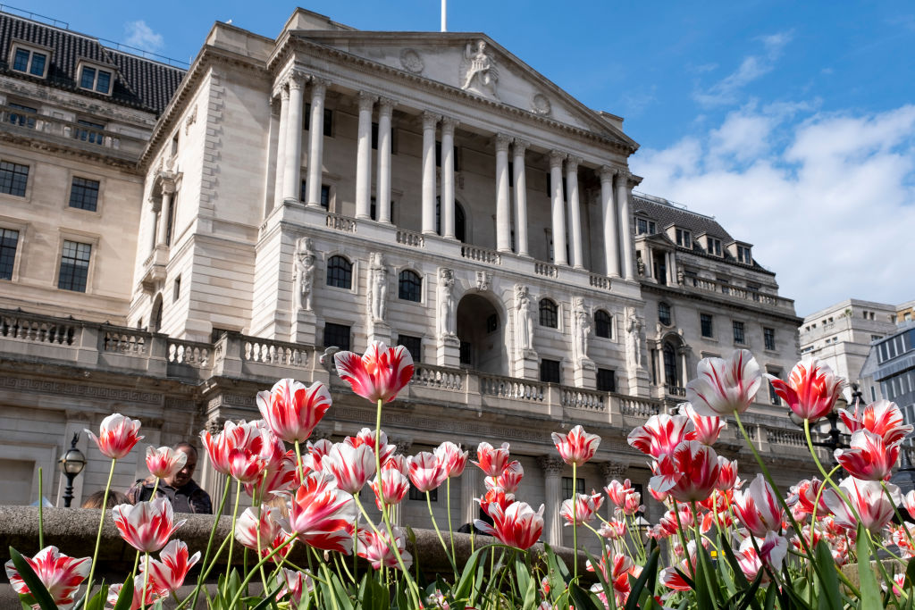 Bank of England in spring