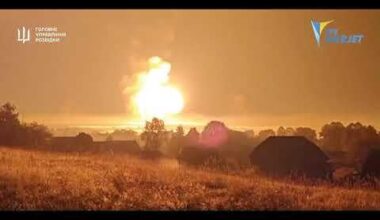 Launches of different Ukrainian long range kamikaze drones The Main Intelligence Directorate of the Ministry of Defense.