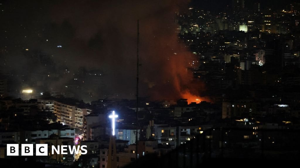Israel strikes southern Beirut on eve of religious holiday