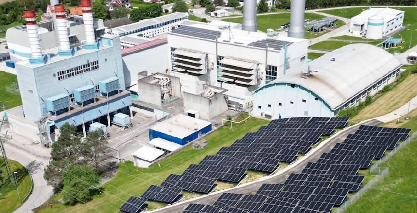 Gas power plant Brestanica in Slovenia adds photovoltaic unit
