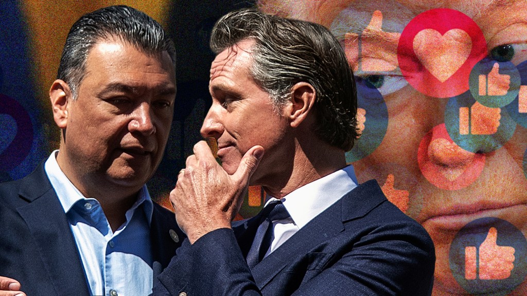 Inside Gavin Newsom & Alex Padilla's Media Blitz Of Trump (Exclusive)