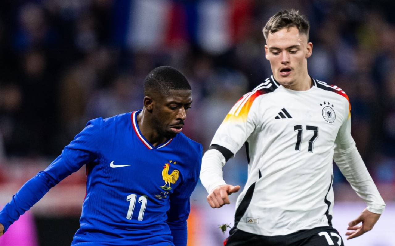 Germany and France team in their most recent match.