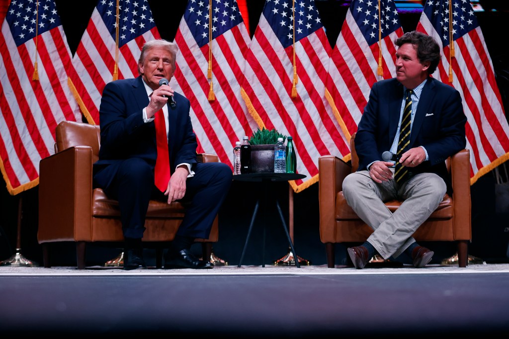 Donald Trump Takes Dig At Tucker Carlson Over Iran Comments