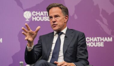 Ukraine's NATO membership remains 'irreversible' despite possible communique omission, Rutte says