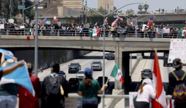 LAPD orders dispersal order for part of downtown LA – NBC Los Angeles