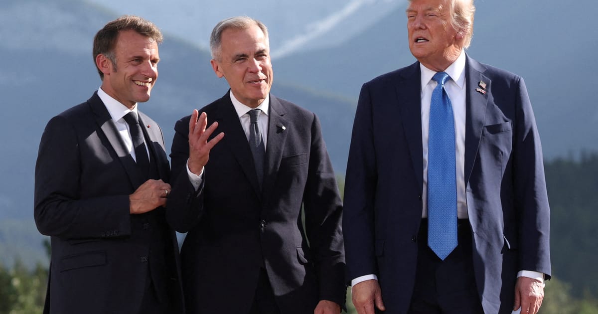 Trump slams ‘publicity seeking’ Macron as US president leaves G7 early – POLITICO