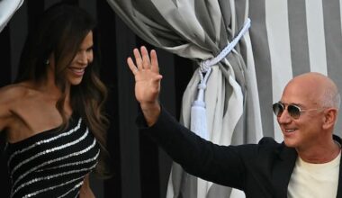Matrimonio Jeff Bezos e Lauren Sanchez a Venezia, oggi cerimonia sull’isola di San Giorgio