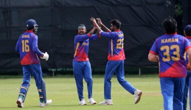 Lamichhane Strikes Twice In His First Over