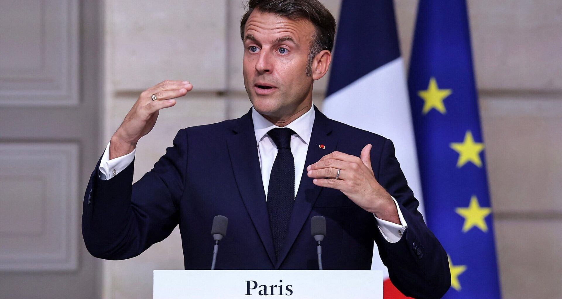 Macron: Steps against Israel over Gaza war to be decided in ‘next couple of days’