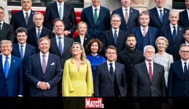 La reine Maxima des Pays-Bas rayonne dans une combinaison verte au milieu des chefs d'État, en marge du sommet de l'OTAN (photos)