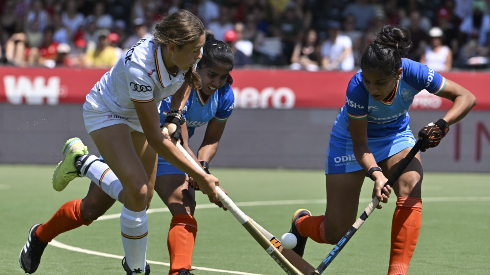 The 5-1 loss vs Belgium has seen India drop to the 8th spot on the FIH Pro League table with 10 point from their 13 matches. (Credit: Hockey India)
