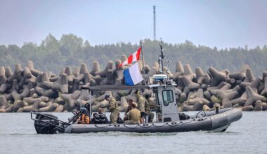 US Navy clears 50 WWII bombs from sunken German ship in Latvia Port
