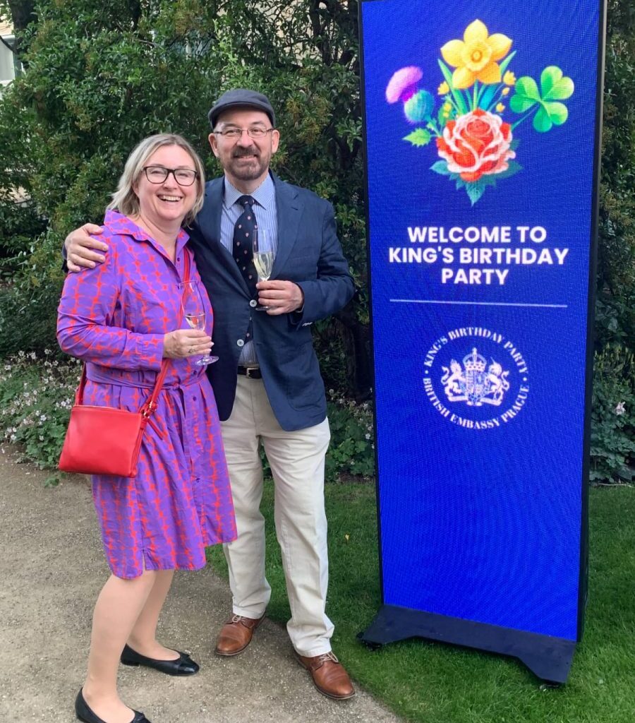 Czech lecturers toast to King Charles in Prague ahead of Malvern visit
