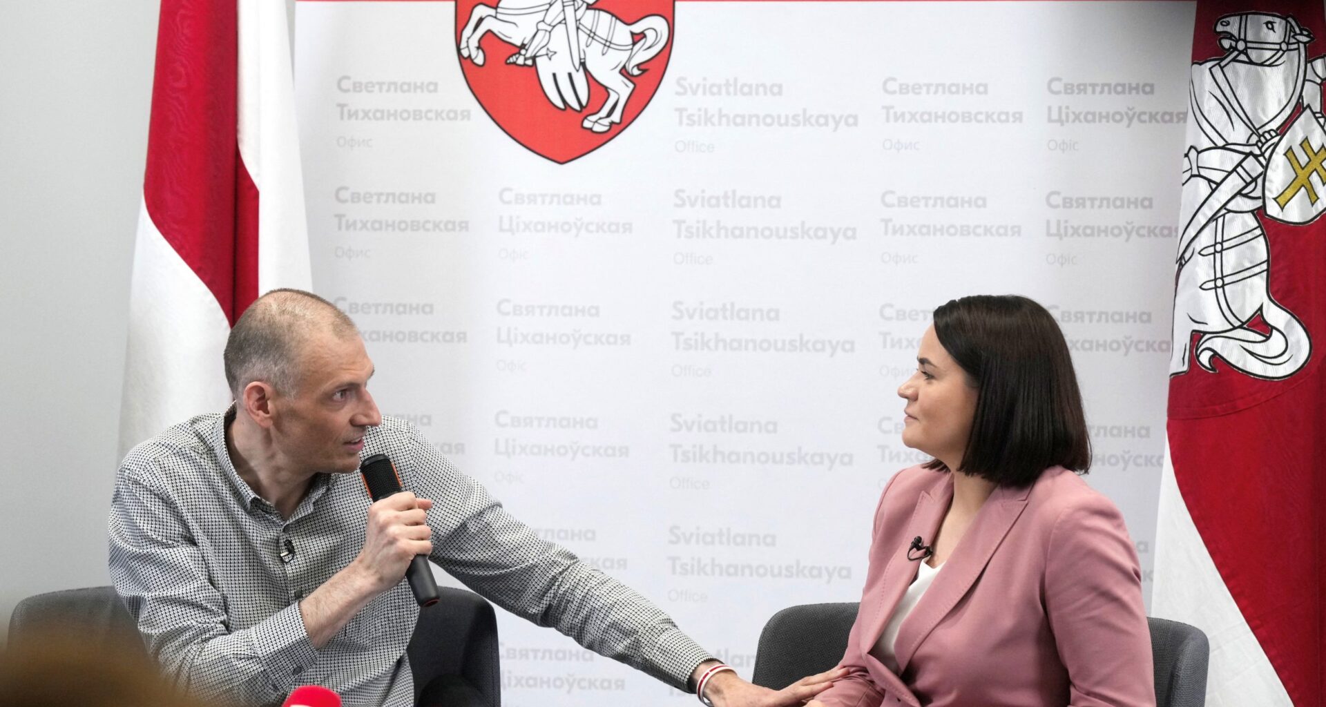 Belarus Opposition Couple to Keep Fighting for Release of Political Prisoners