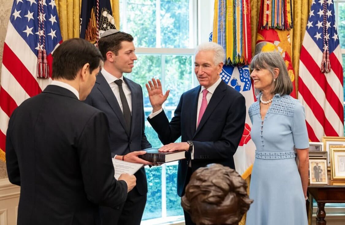 Trump, Rubio swear in Charles Kushner as ambassador to France