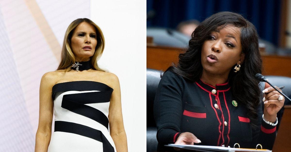 Melania Trump's Modeling Career Ripped to Shreds by Rep. Jasmine Crockett: 'Wasn't on the Level of Tyra Banks!'