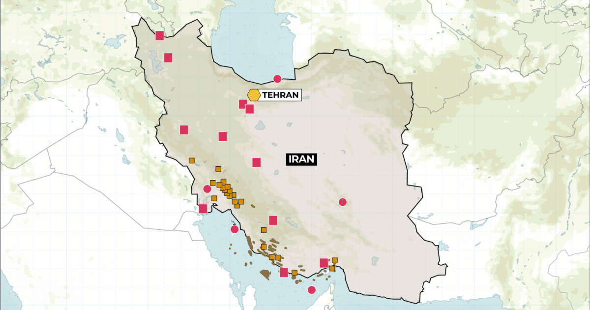 Mapping Iran’s oil and gas sites and those attacked by Israel | Israel-Iran conflict News