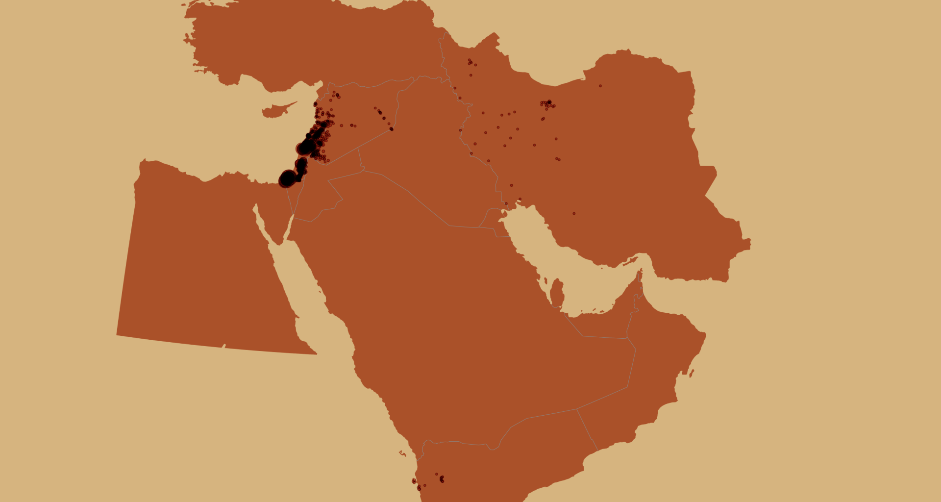 Mapping Israel’s expanding battlefronts across the Middle East | Israel-Iran conflict News