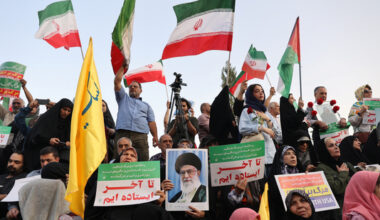 Iran Israel war live updates: People attend a gathering to support Iran's Armed Forces, after U.S. President Donald Trump announced a ceasefire between Israel and Iran, in Tehran, Iran, June 24, 2025.