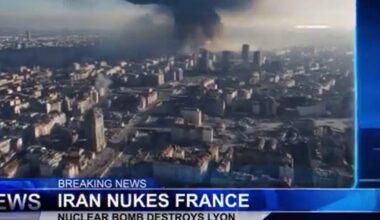 Lyon rasée par une bombe nucléaire iranienne en 2027 : l’étrange vidéo d’un ancien premier ministre israélien d’extrême droite