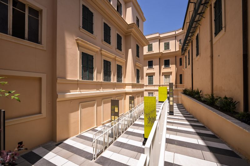Rome offers peek inside Italy's new Archaeology and Art History Librar
