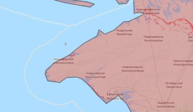 Air alarm is sounding in occupied Crimea, specifically Chornomorskoe.