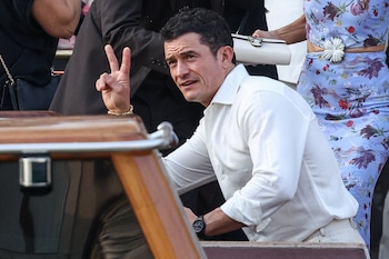 Orlando Bloom hizo un gesto