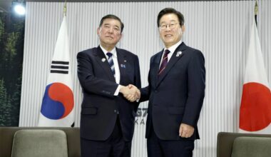 Japan PM Ishiba, South Korea President Lee agree on reciprocal visits