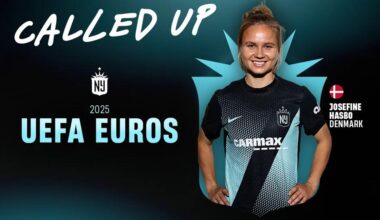 OFF TO THE EUROS: Denmark tabs Gotham FC midfielder Hasbo