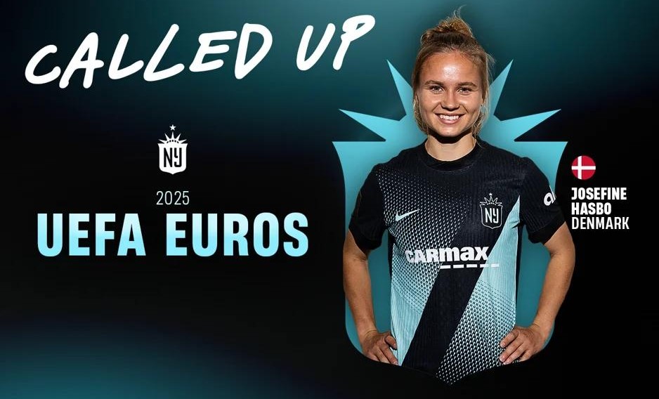 OFF TO THE EUROS: Denmark tabs Gotham FC midfielder Hasbo