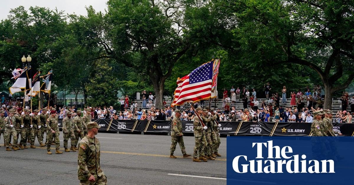 Trump coveted a military spectacle but his parade proved underwhelming: ‘Just kind of lame’