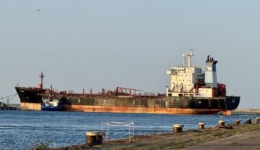 Russian tanker towed from Poland
