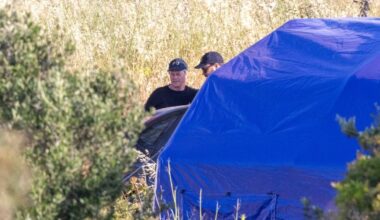 Madeleine McCann search teams drain well and clear dense vegetation in Portugal